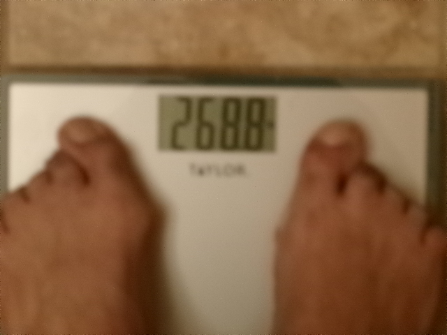 Up 0.6, I Have Maintained at This Week’s Weigh-In!